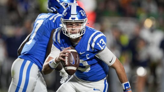 No. 17 Duke hopes to have Riley Leonard vs. NC State (College Football)