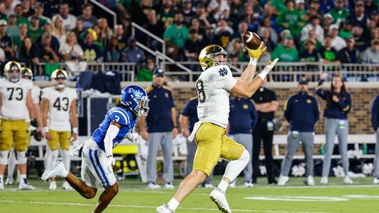 Notre Dame TE Mitchell Evans (ACL) out for season (College Football)