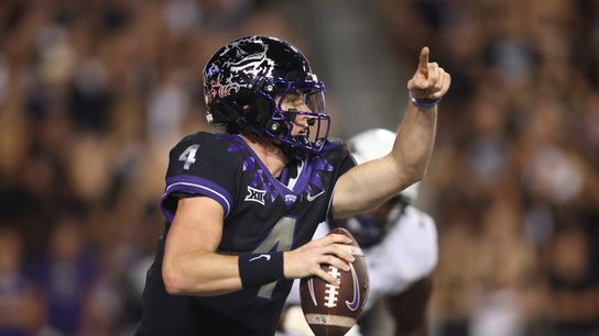 TCU QB Chandler Morris (sprained MCL) week-to-week (College Football)