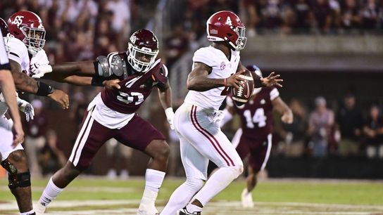 Jalen Milroe scores twice as No. 12 Alabama rolls over Mississippi State (College Football)