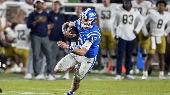 Report: Duke QB Riley Leonard game-time call vs. Florida State (College Football)