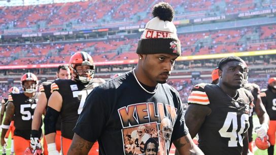 Report: Browns QB Deshaun Watson (shoulder) out vs. 49ers (NFL)