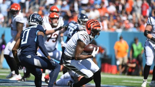 Bengals WR Tee Higgins leaves game with rib injury (NFL)
