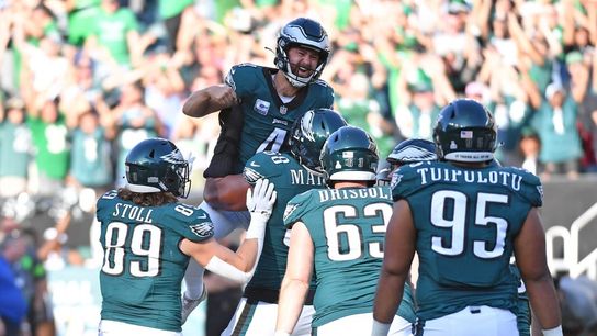 Eagles stay unbeaten, get past Commanders in OT (NFL)