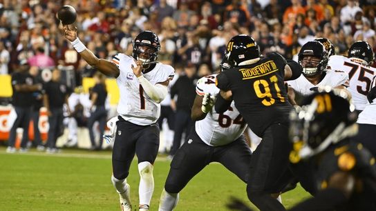 Justin Fields-led Bears blow out Commanders for first win (NFL)
