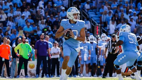 QB Drake Maye, No. 14 North Carolina overwhelm Syracuse (College Football)