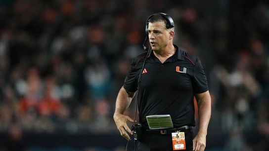 Miami coach Mario Cristobal: 'Wrong call' lost game to Georgia Tech (College Football)