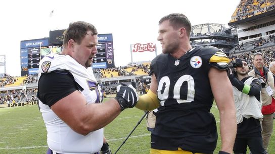 Steelers LB T.J. Watt (heel) misses practice (NFL)