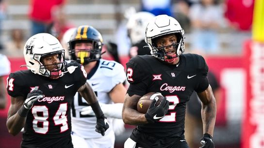 Hail Mary TD pass on final play lifts Houston over West Virginia (College Football)