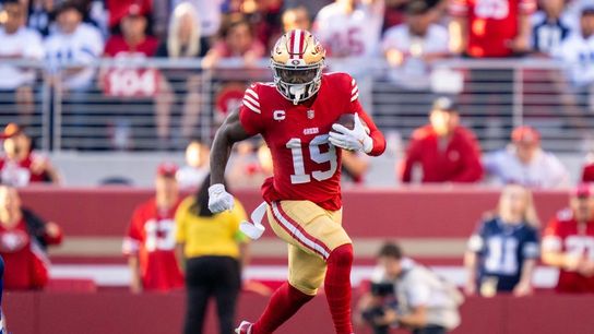 49ers WR Deebo Samuel (shoulder) questionable to return (NFL)