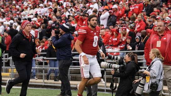 Wisconsin QB Tanner Mordecai hurt, Braedyn Locke to start Saturday (College Football)