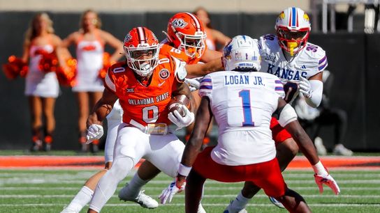 Oklahoma State knocks off No. 23 Kansas, 39-32 (College Football)