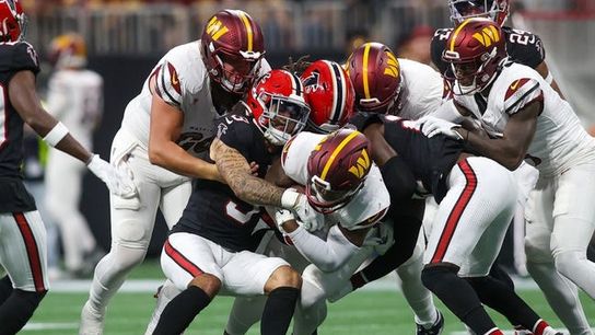 Commanders stop mistake-prone Desmond Ridder, stave off Falcons (NFL)