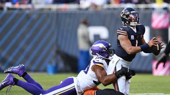 Bears QB Justin Fields not ready to test thumb (NFL)