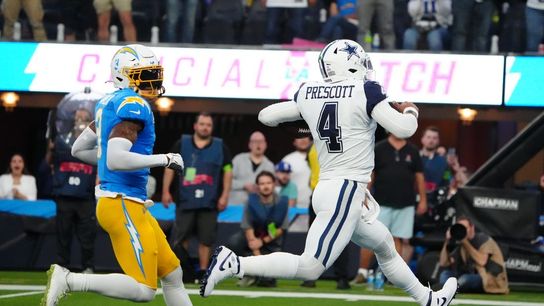 Stephon Gilmore's late pick seals Cowboys' win over Chargers (NFL)