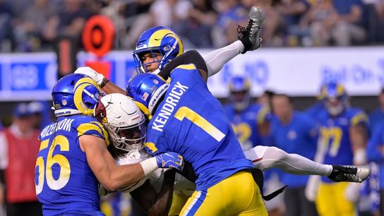 Report: Rams CB Derion Kendrick expects to play Sunday (NFL)