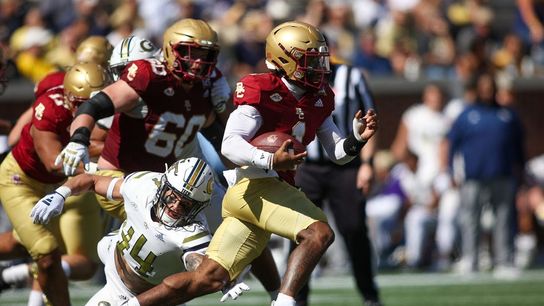 Boston College runs over Georgia Tech for third straight victory (College Football)