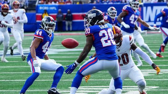 Giants' defense thwarts Commanders' comeback bid (NFL)