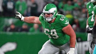 Reports: Eagles G Landon Dickerson out after thumb surgery (NFL)