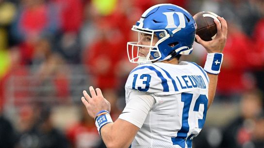 Duke QB Riley Leonard (toe) out for 'extended time' (College Football)