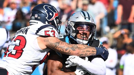 Panthers get first win, overcome Texans on late FG (NFL)