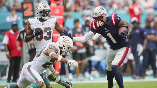 Patriots WRs Kendrick Bourne, DeVante Parker ruled out (NFL)