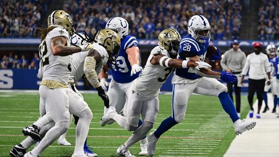 Saints offense comes alive in 38-27 win over Colts (NFL)