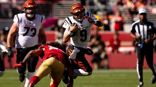 Joe Burrow shines, Bengals hand 49ers third straight loss (NFL)