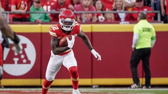 Chiefs activate WR Mecole Hardman (thumb) off IR (NFL)
