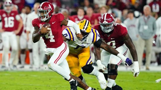 No. 8 Alabama leans on Jalen Milroe to top No. 14 LSU (College Football)