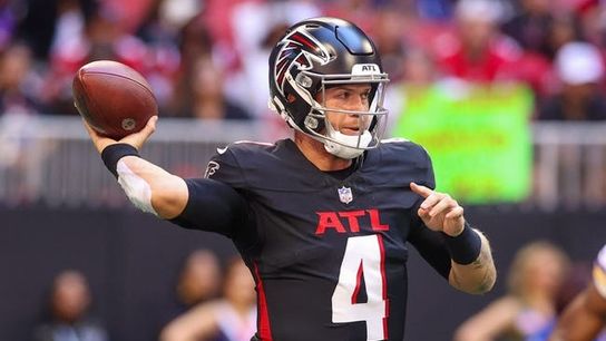 Falcons' Taylor Heinicke hangs on to QB1 job for now (NFL)