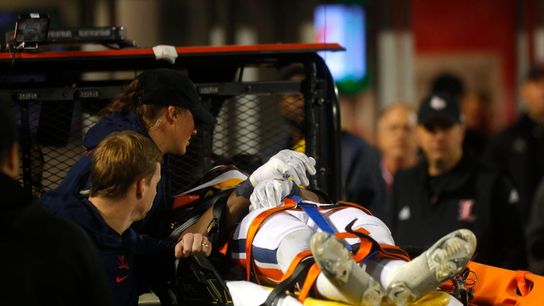 Virginia RB Perris Jones has movement in extremities (College Football)