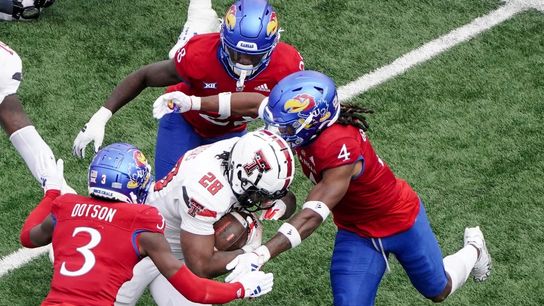 Gino Garcia kicks Texas Tech to upset win vs. No. 16 Kansas (College Football)