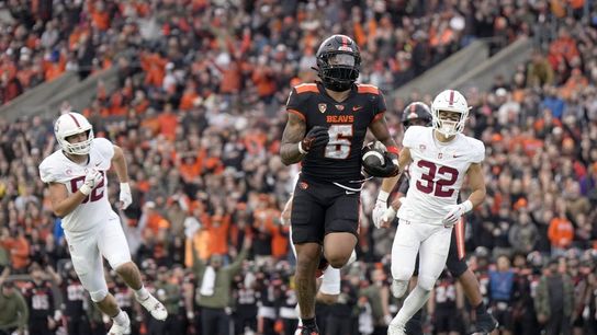 Reports: Oregon State star RB Damien Martinez to enter portal (College Football)