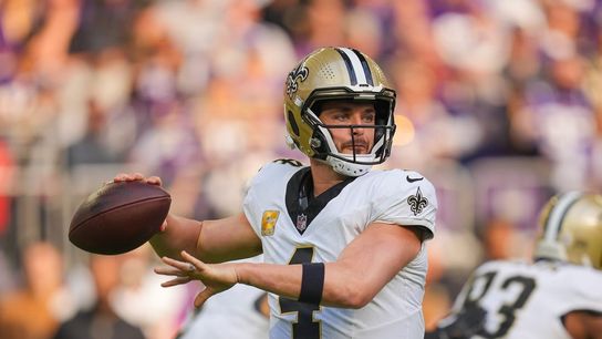 Saints QB Derek Carr (concussion) fully participates in practice (NFL)