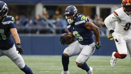 Seahawks RB Kenneth Walker III (oblique) doubtful (NFL)