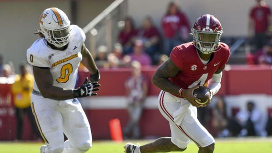 No. 8 Alabama win 9th straight, whips Chattanooga of FCS (College Football)