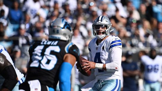 Late TD blitz carries Cowboys past Panthers 33-10 (NFL)