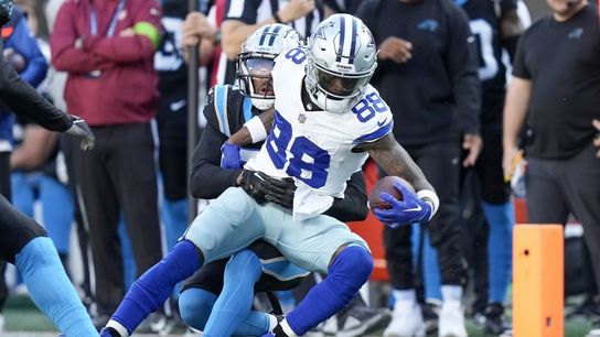 Cowboys WR CeeDee Lamb (ankle) limited Monday (NFL)
