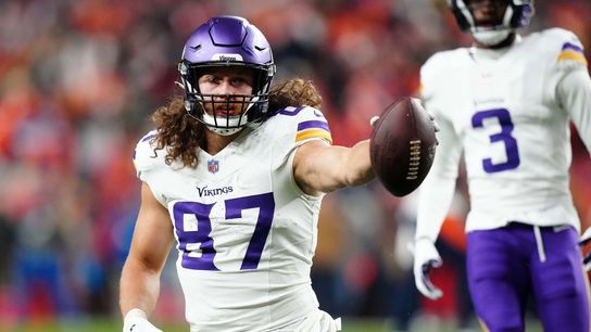 Vikings TE T.J. Hockenson (knee) returns to practice (NFL)
