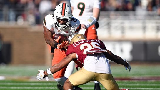 Miami tops Boston College to end three-game losing skid (College Football)