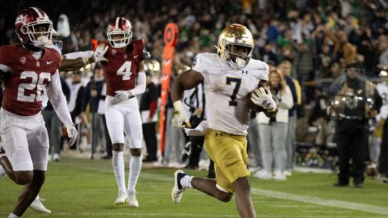 Audric Esteme (4 TDs), No. 18 Notre Dame pound Stanford (College Football)