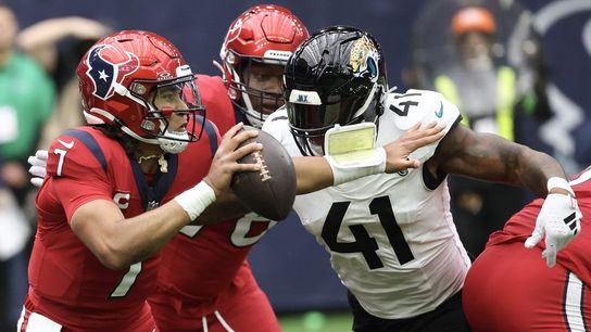 Jaguars stave off Texans, maintain hold on AFC South (NFL)