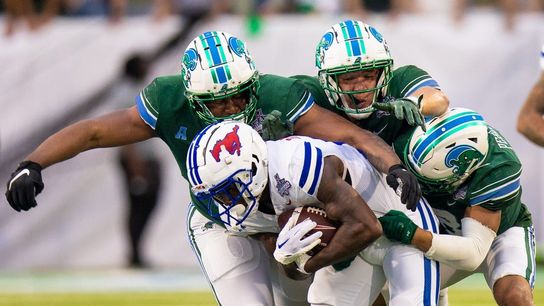 SMU stifles No. 22 Tulane to win AAC championship (College Football)