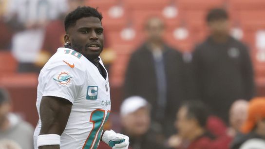 Dolphins WR Tyreek Hill inactive vs. Jets (NFL)