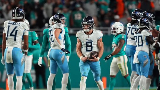 Will Levis, winless Titans seek more success against host Dolphins (NFL)
