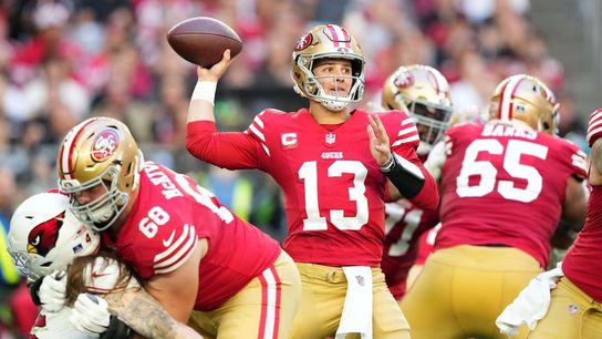 Brock Purdy tosses four touchdowns as 49ers blitz Cardinals (NFL)