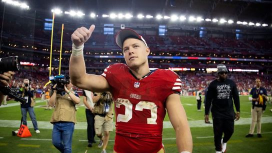 49ers RB Christian McCaffrey returns from calf injury (NFL)