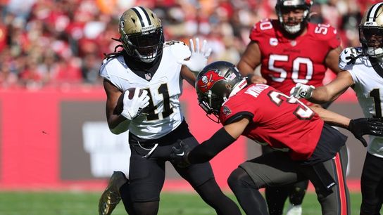 Saints RB Alvin Kamara out vs. Desmond Ridder-led Falcons (NFL)