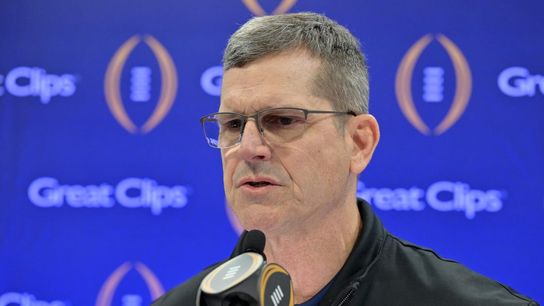 Michigan's Jim Harbaugh: Talk future next week (College Football)